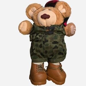 Retro vintage furskins stuffed‎ animal WITH COMPLETE OUTFIT! (C6)
